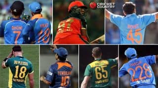 Lesser-known stories behind cricketers’ jersey numbers